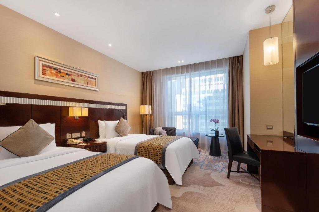 Grand Soluxe Zhongyou Hotel Shanghai Bagian luar foto